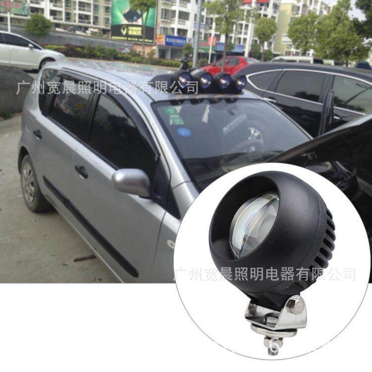 25W LED工作灯 越野车射灯 LED前照灯 25W鱼眼灯/轮船工作灯