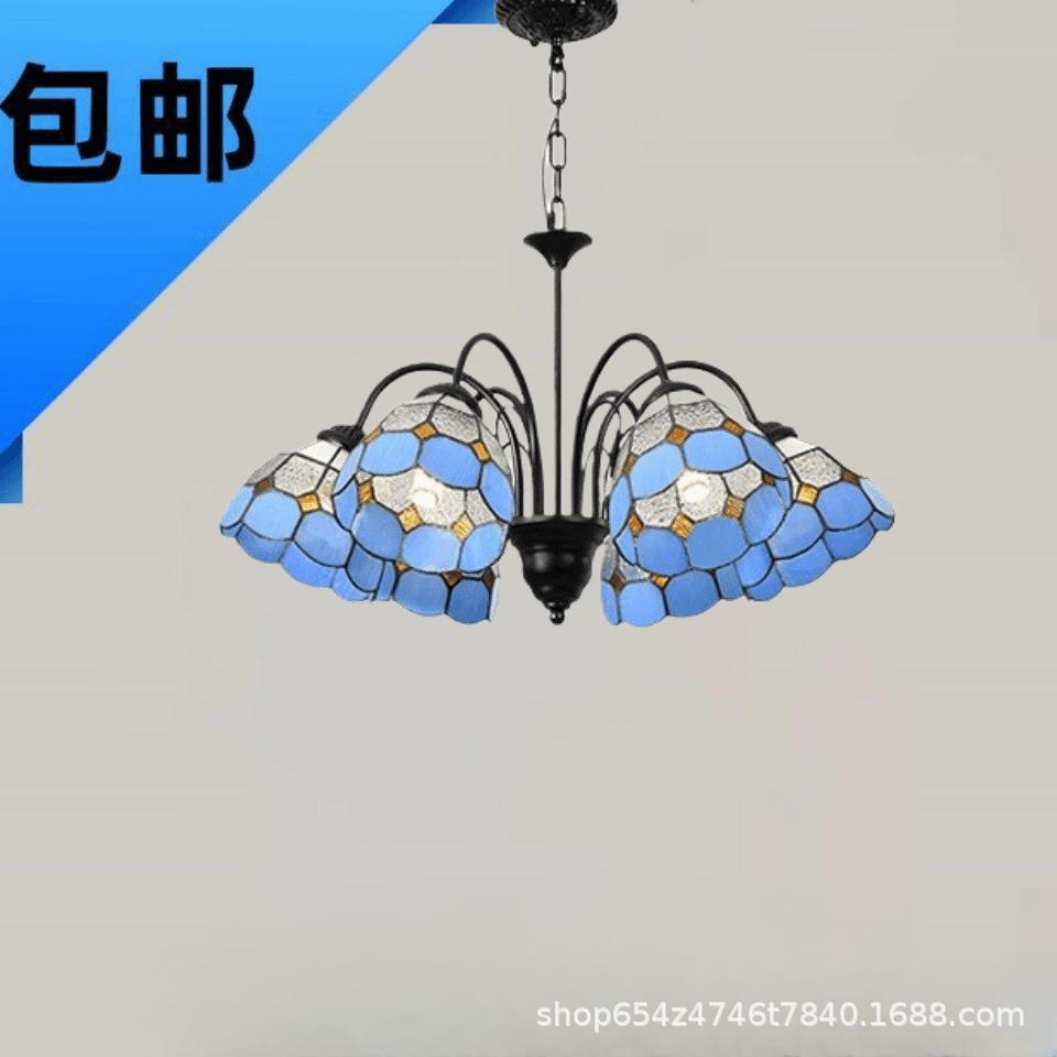 美式地中海吊灯欧式简约现代客厅餐厅卧室灯创意个性北欧灯具灯饰