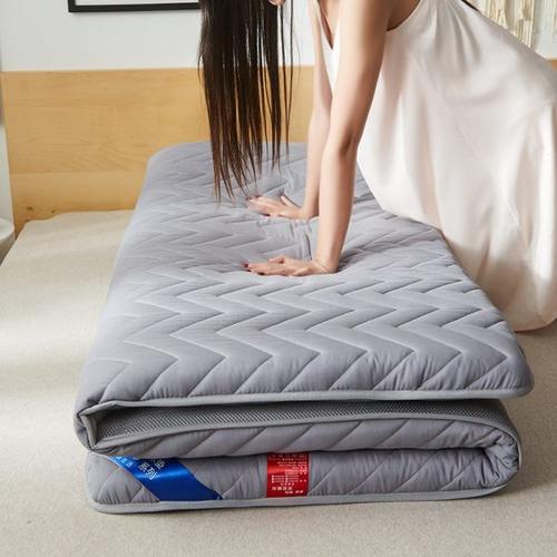 加厚磨毛针织牀垫1.5/1.8m双人牀垫0.9m单人宿舍牀褥子学生牀垫被