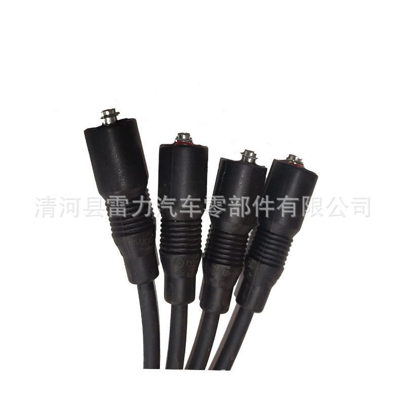 适用于桑塔纳06款普桑电子油门景畅1.8高压点火线汽车分缸线包邮