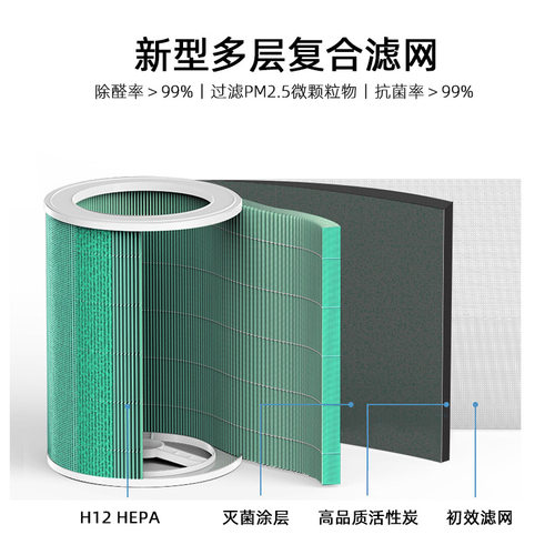 适用于华为空气净化器滤芯720过滤网C400/KJ500F-EP500H/C350滤网