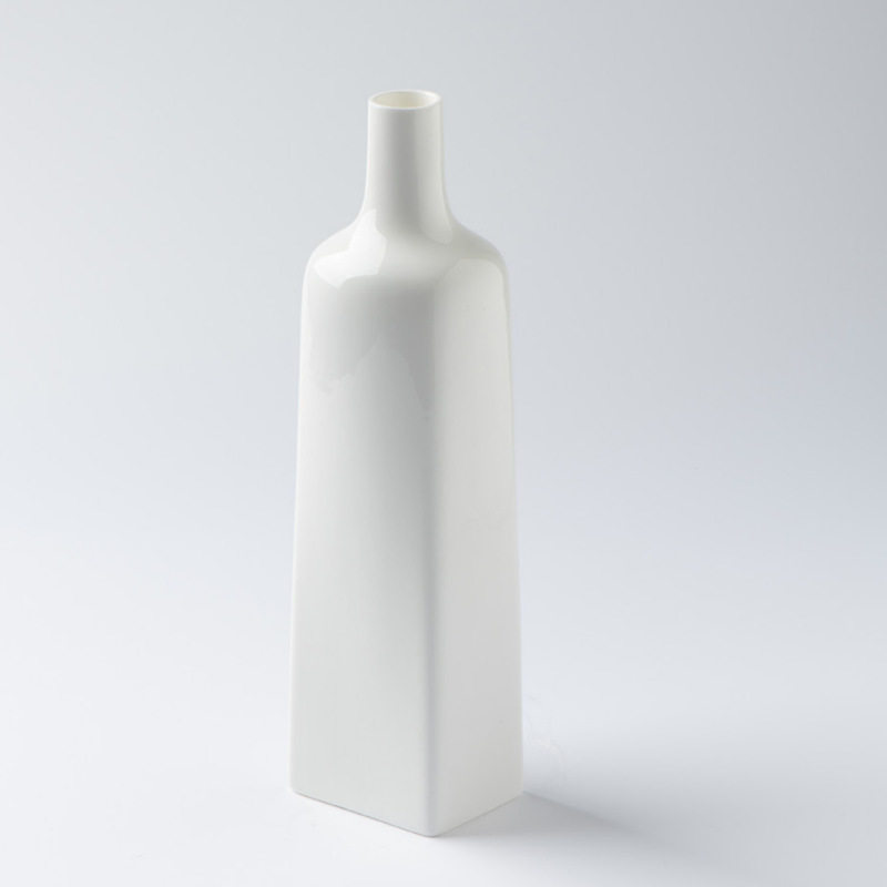 现代简约天圆地方陶瓷花瓶花艺摆件北欧客厅玄关样板房装饰品