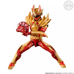 万代 食玩 MINIPLA 头号战队豪兽者 狂野豪兽狼 虎鲸推进器