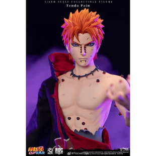 RocketToys 布衣 火影忍者 天道佩恩 战损版 可动 手办