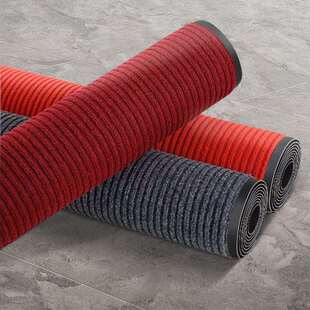 双条纹卷材地毯整铺门垫进门商用酒店门口走廊入户门地垫防滑防水