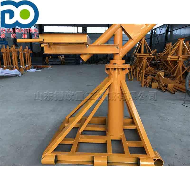 小型户外吊机提升机 30度旋转装修小吊车 建筑工地全角度掉料机