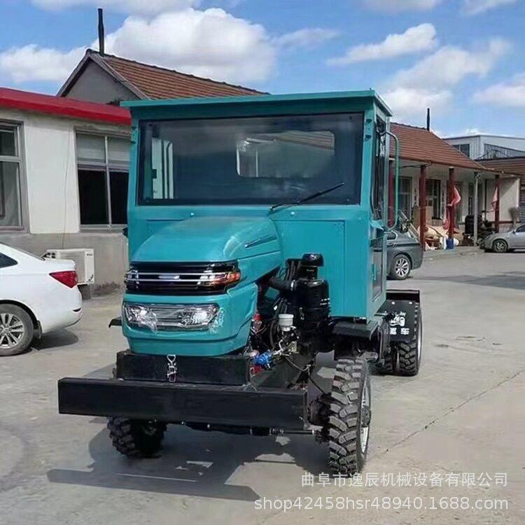 490发动机六轮柴油拖拉机上山爬山工地翻斗车四不像四驱农用车
