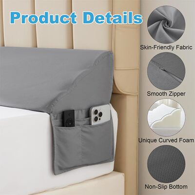 楔形枕床头板A1三角形枕头用于床边隙防滑床垫楔形缝隙床垫枕