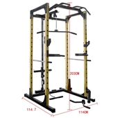 家用健身房多功能框式 深蹲架小飞鸟训练多功能组合训练器