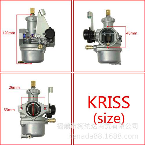 东亚热销化油器适用于KRIS  KAZESFURY南125  A1A110 摩托车配件