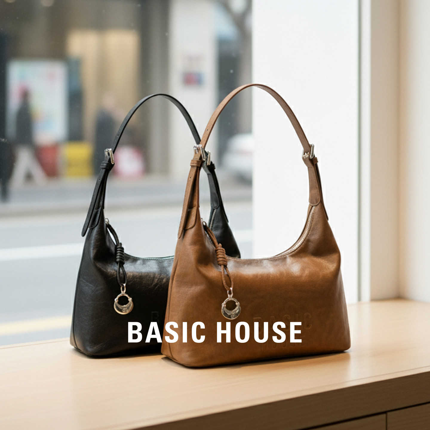 百家好单肩包女款日常百搭2026新款手提包轻便舒适大容量腋下包