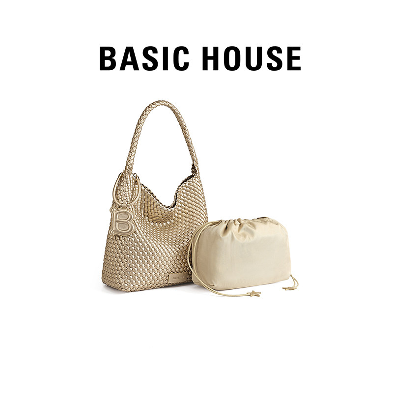 Basic House/百家好2026新款女包高级感通勤单肩女士包包腋下包,箱包皮具/热销女包/男包,腋下包,淘宝优惠券,粉丝福利购,淘宝优惠卷