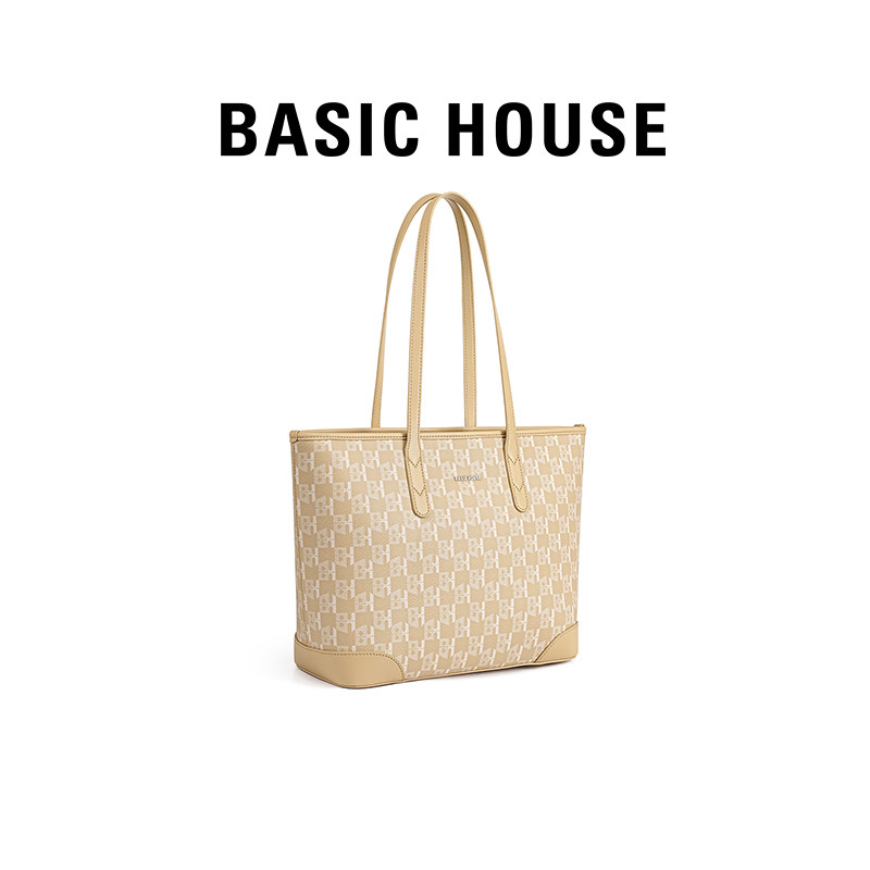 Basic House/百家好大容量托特包2025新款上班族通勤女士包包,箱包皮具/热销女包/男包,托特包,淘宝优惠券,粉丝福利购,淘宝优惠卷