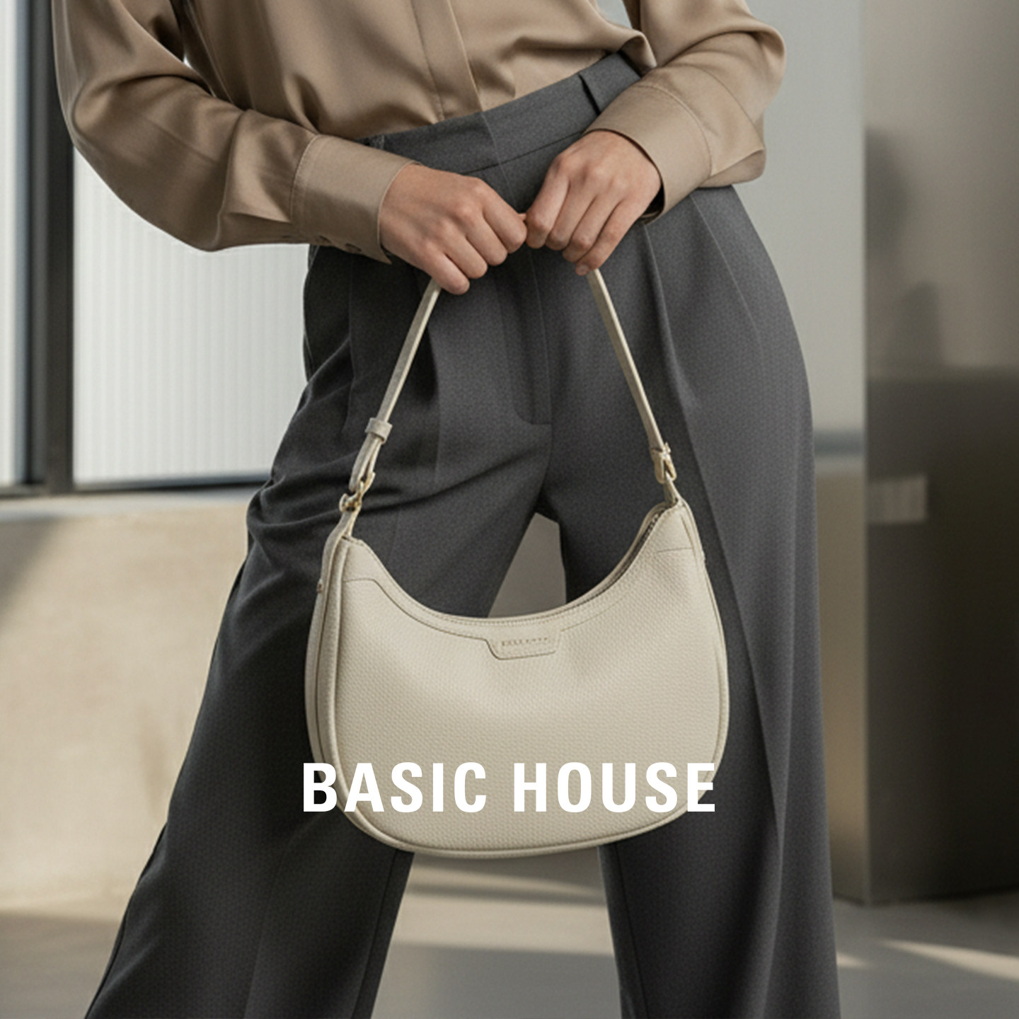 百家好斜挎包女款2026新款百搭通勤单肩腋下包包品牌专柜正品大牌