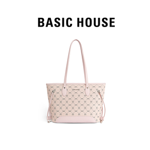 Basic House/百家好大容量托特包女2025新款通勤上班族女士包包