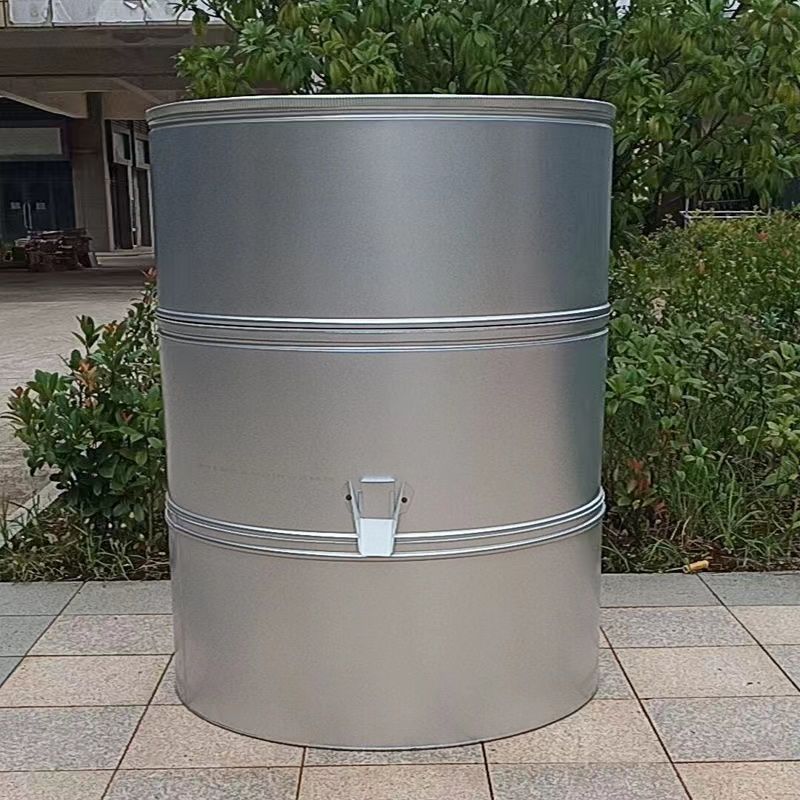 粮食囤储存仓家i用铝皮粮仓大型储粮仓谷仓大米稻谷小麦铁皮储谷