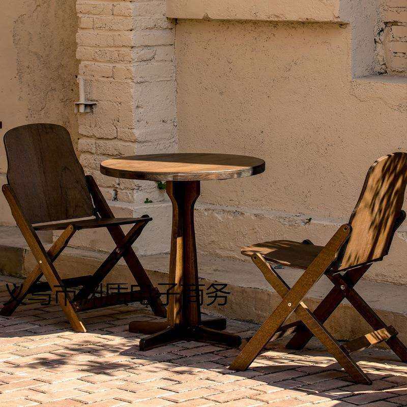 2I复古实木桌椅套装客厅阳台方桌小户型家用餐桌桌子圆桌咖啡店茶,玩具/童车/益智/积木/模型,毛绒/玩偶/公仔/布艺类玩具,淘宝优惠券,粉丝福利购,淘宝优惠卷