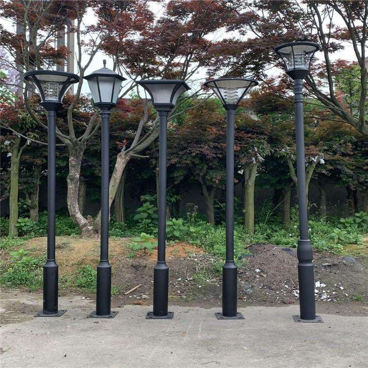 简约LED庭院灯头小区景观花园园林户外防水庭院路灯异形庭院灯