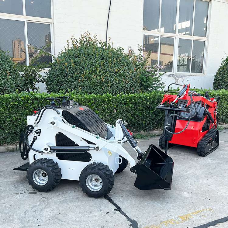 履带式滑移装载机马达多功能辅具液压搬运工程微型轮式滑移小铲车