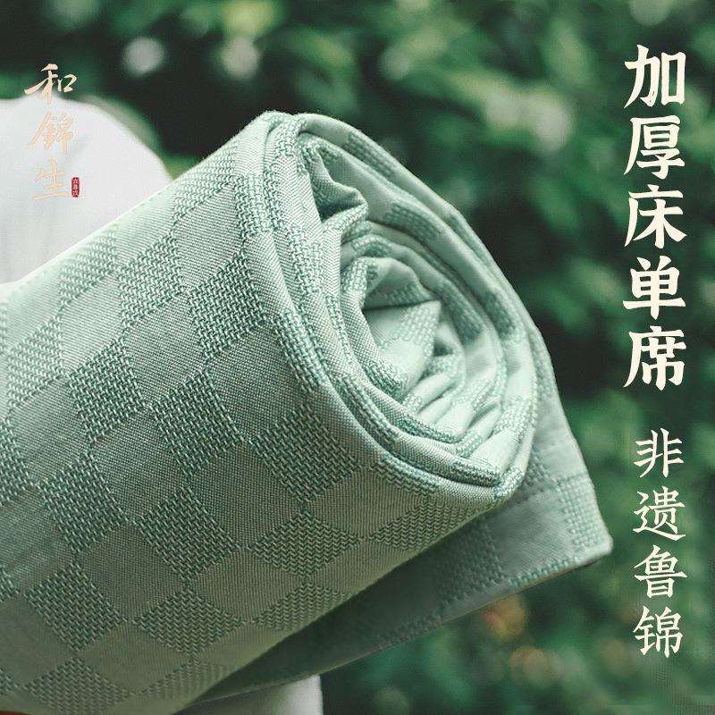 老粗布床单加厚软席床单席棉棉平整老工艺棉布「清凉」