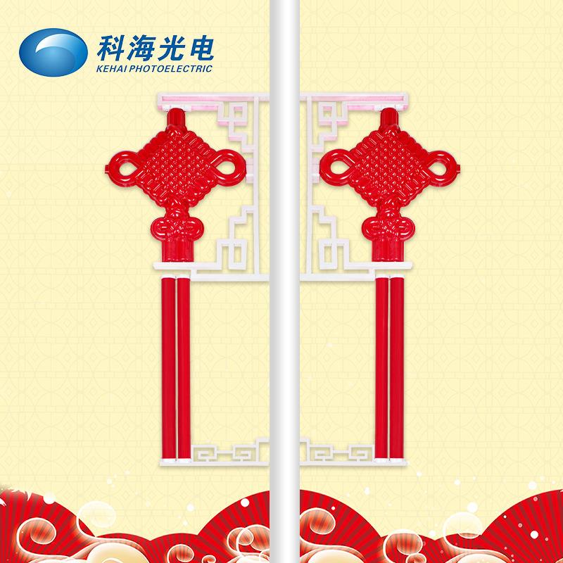 LED中国结 led发光亚克力户外路灯杆挂饰 防水春节喜庆景观灯