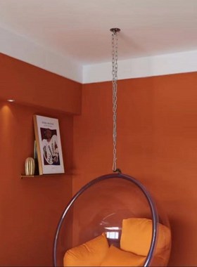 橙色乳胶漆内墙家装背景墙室内F水性环保净味面漆自刷网红