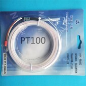 PT100铁氟龙传感器 防水防腐蚀耐酸碱探头 华凌K型热电偶阻感温线