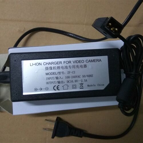 V口电池充电器 D tap B口 B型口致峰ZF-C2口广播级摄像机充电器