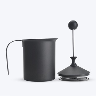 打奶泡器杯机壶家用拉花小型手持咖啡花式双层不锈钢加厚手动工具