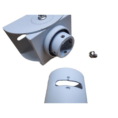 监控围墙支架 L型侧装吸墙支架7字型加长无线网桥红外线对射用