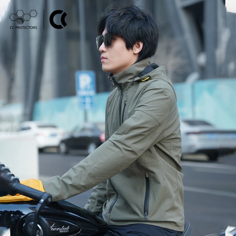 CC 无双骑行服新款男女透气摩托机车服休闲夹克四季通用外套