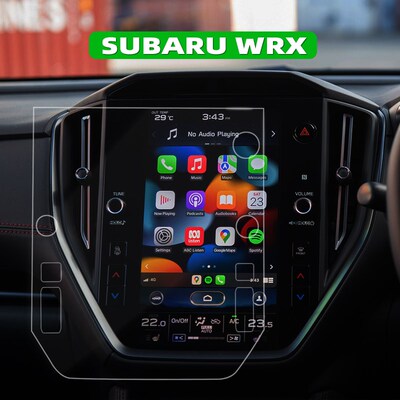 适用于斯巴鲁22-24款WRX导航膜WRX wagon改装中控屏幕保护膜内饰