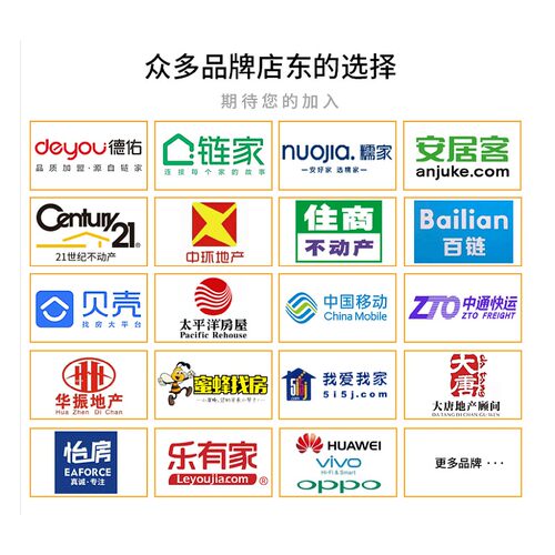 德佑地产房地产中介前台办公桌加盟店铺定制标准双三人位前台桌椅