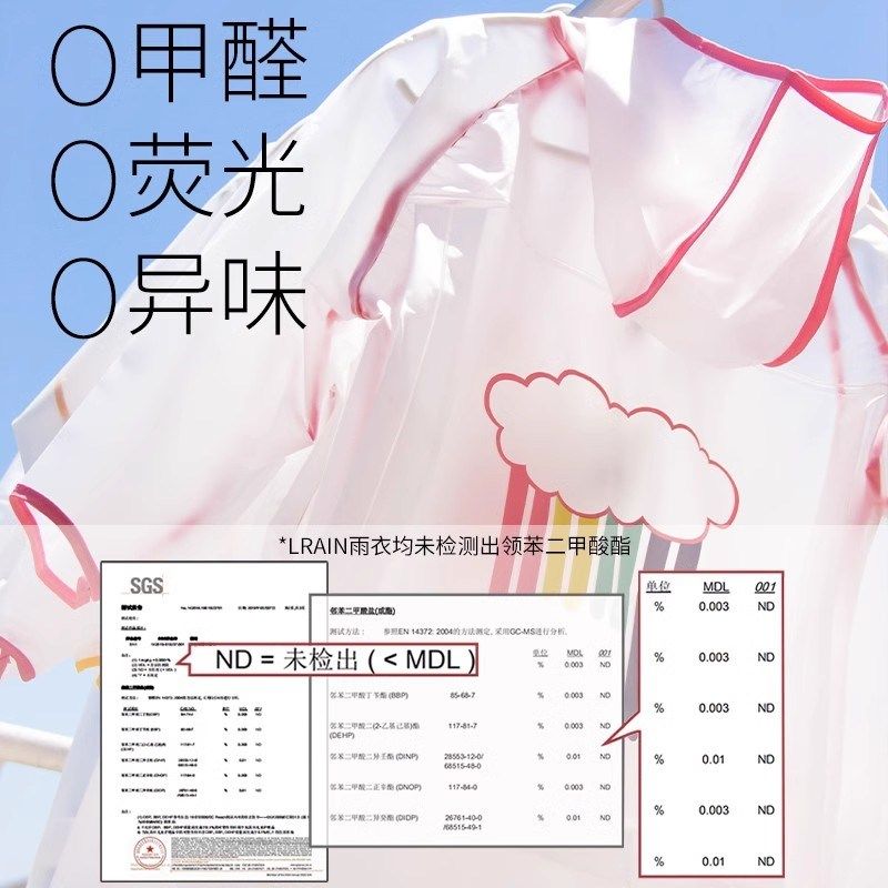 儿童雨衣女童上学男童宝宝幼儿园透明雨披套装小学生带书包位