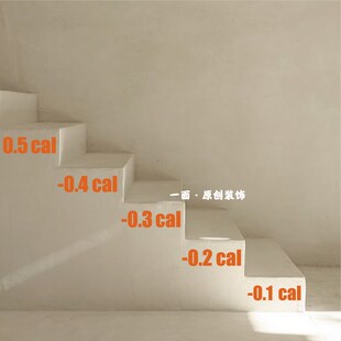 饰墙贴纸 0.1cal卡路里楼黑色梯贴纸健身房创意楼梯墙面装