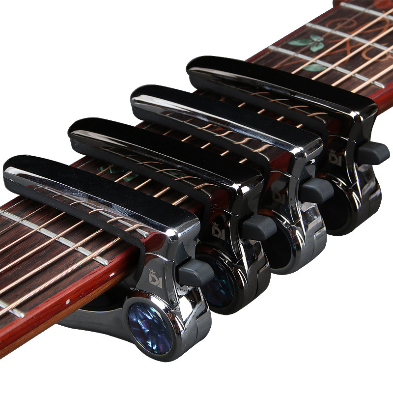 民谣吉他变调夹电木吉他通用变音夹金属吉它移调夹子W尤克里里品