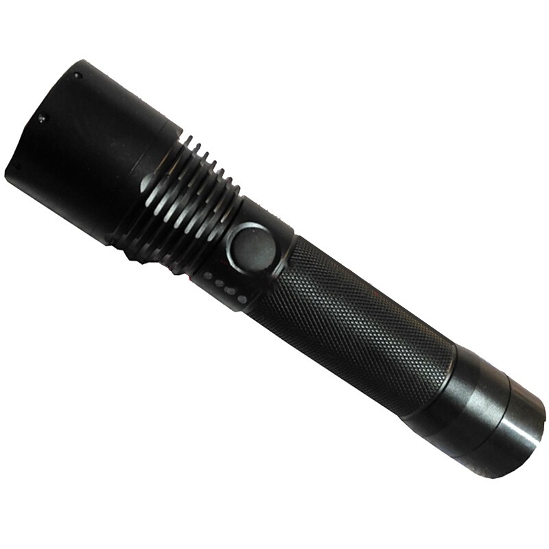 海洋王JW7632强光手电筒 可调焦距 H电量显示 无线充电 巡检 超亮