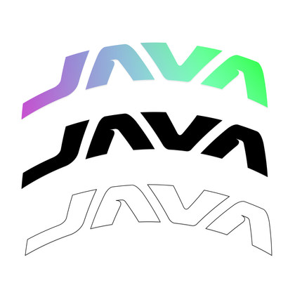 JAVA佳沃451轮组贴纸小轮车折叠车反光贴单车防水20寸碳轮圈406