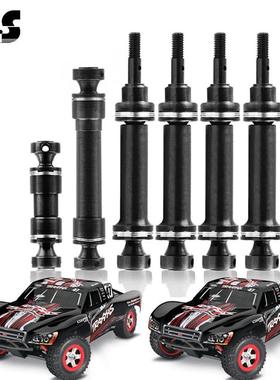 Traxxas1/16MiniSlash加硬钢前后CVD传动轴中轴70517250R