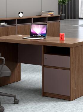 单人办公桌电脑桌职员桌经理财务桌板式办公家具AD-12118/14118