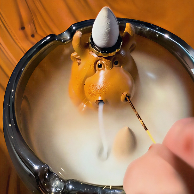 檀木牛气冲天倒流香炉创意木质摆件熏香炉黄金檀萌牛家用净化香炉,饰品/流行首饰/时尚饰品新,手把件/把玩物,淘宝优惠券,粉丝福利购,淘宝优惠卷