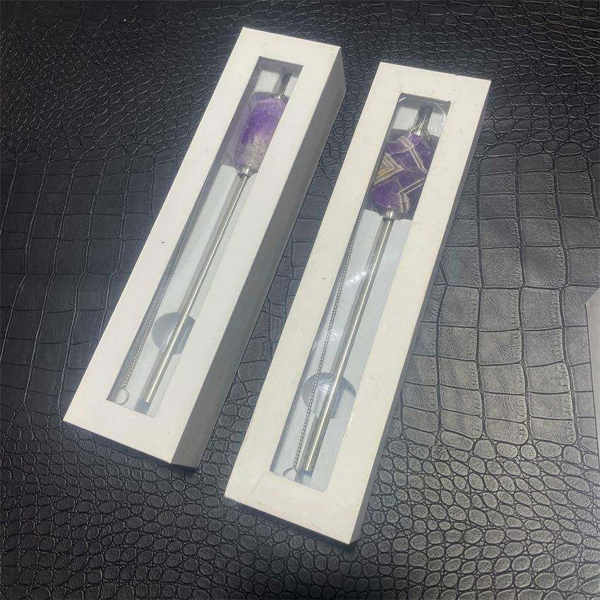 热销天然水晶原石六棱柱304不锈钢吸管水晶柱搅拌器能量棒,自行车/骑行装备/零配件,更多零件/配件,淘宝优惠券,粉丝福利购,淘宝优惠卷