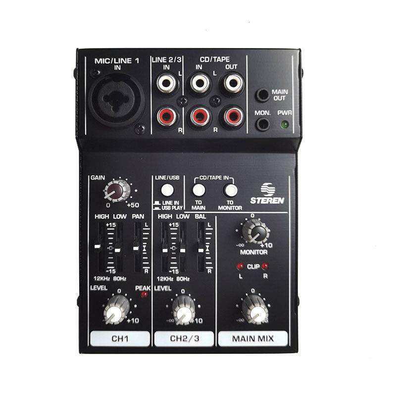 STEREN迷你调音台3路输入2输出麦克风话筒吉他电脑声卡多功能便携,机械设备,其他机械设备,淘宝优惠券,粉丝福利购,淘宝优惠卷