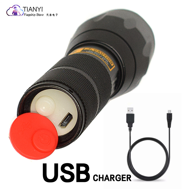 紫光固化UV无影胶家用手电验v钞防伪荧光剂检测笔USB充电 伍德式