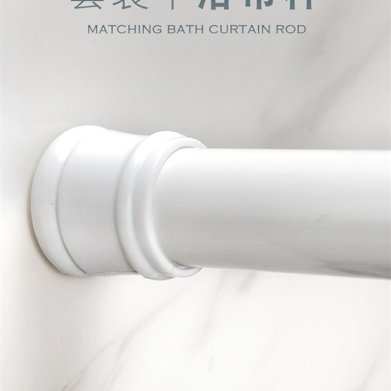 中国风山水情h水墨画浴室加厚涤纶防水防霉浴帘中式浴室窗帘更衣