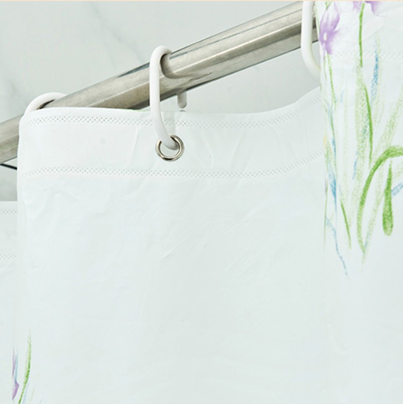 卫生间浴帘遮光防k水加厚防霉浴室窗帘门帘隔断淋水帘挂布沐浴帘