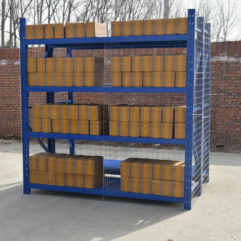 货架挡网a片网格侧边挡网仓储货架铁丝网背面大网分隔网分类板定