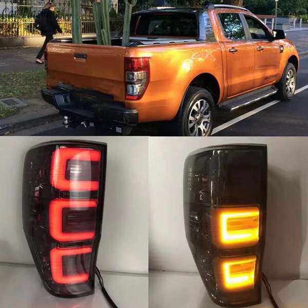 1对LED尾灯适用于15-18福特Ford Ranger 2.2 Ranger 3.2