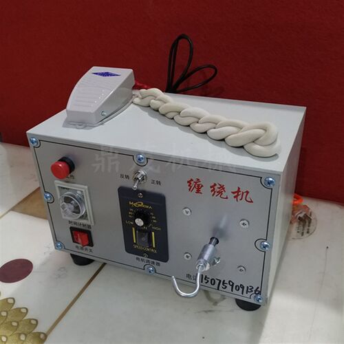 麻花缠麻机手动麻花机电动搓麻花机器商用搓条成型机自工拧绕花机
