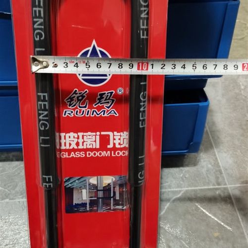 U型玻璃门密码锁 叉锁 交通锁 店面门锁 店铺锁